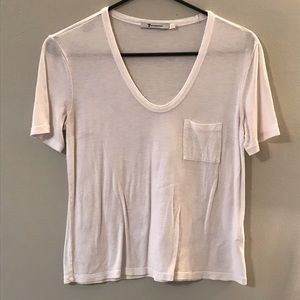 Alexander Wang white t-shirt